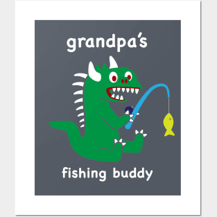 Lil Hodag - Grandpa’s Fishing Buddy Children’s Character Posters and Art